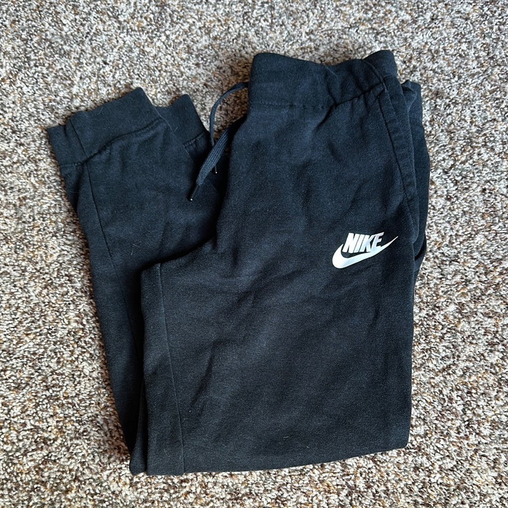 Nike Black Sweatpants Classic Athletic Style size small